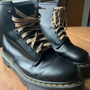 Dr. Martens Black Combat Boots